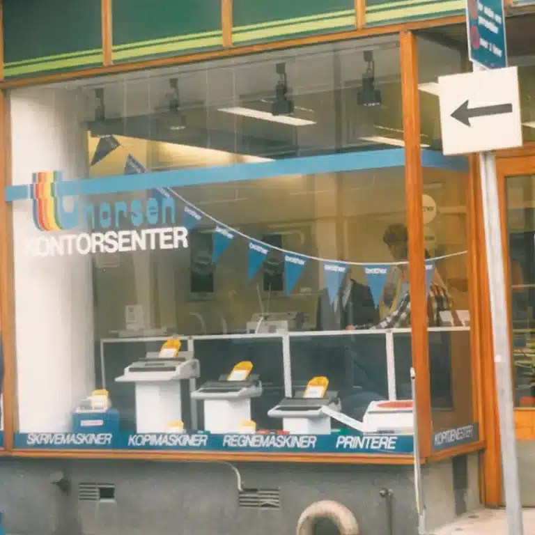 Thorsen Kontormaskiner fra 1960